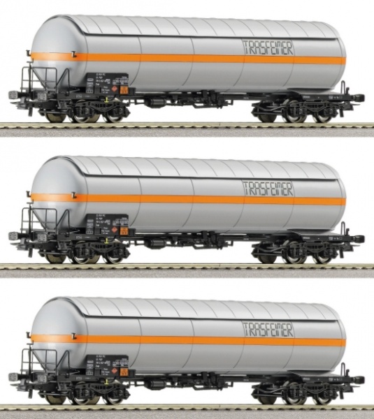 3 Piece Set: Pressure Gas cars "TRASFEIMER"<br /><a href='images/pictures/Roco/66176.jpg' target='_blank'>Full size image</a>